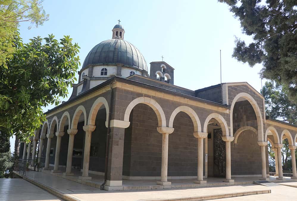 The Franciscan church at The Mount of the Beatitudes